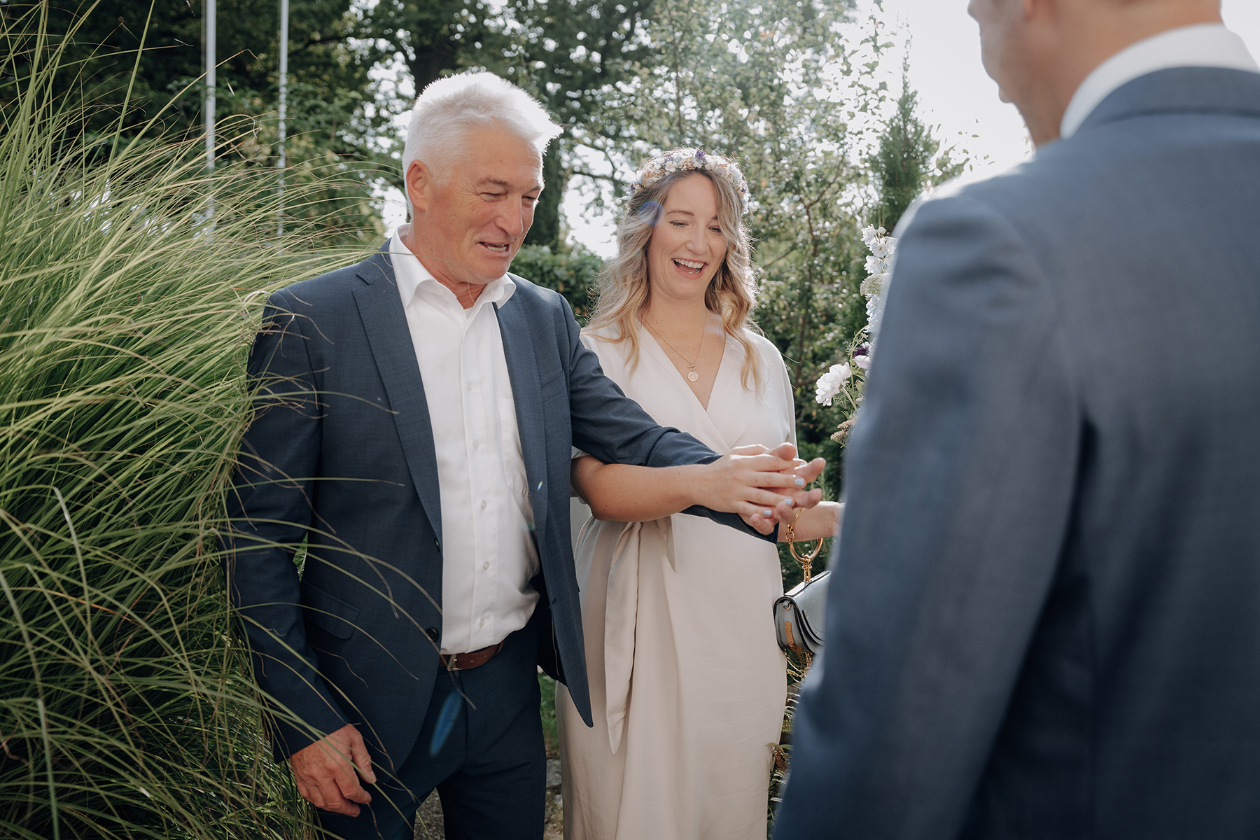 Chiemsee Hochzeit, See, Fraueninsel, Fähre, Hochzeitsfotograf München, Hochzeitsfotograf Chiemsee, Standesamt, Brautvater