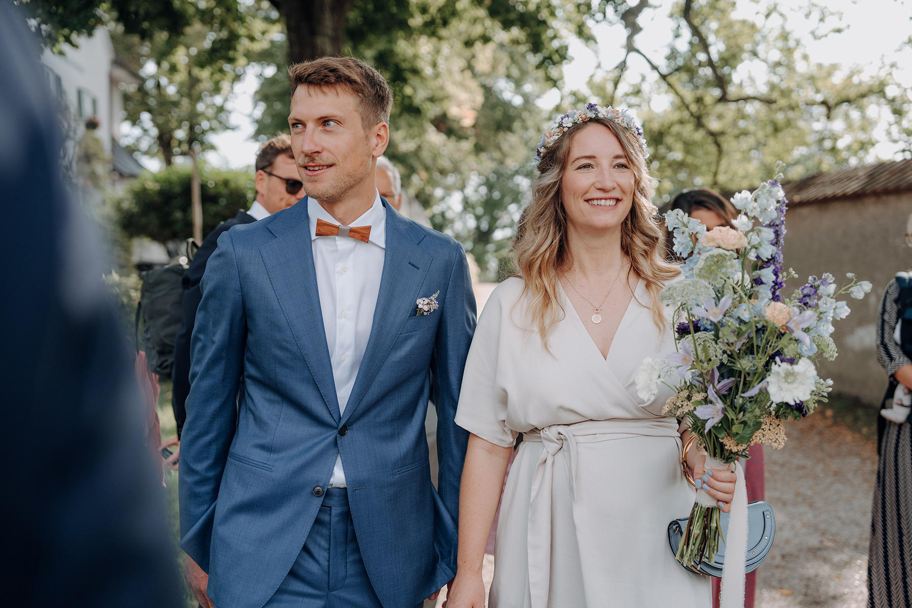 Chiemsee Hochzeit, See, Fraueninsel, Fähre, Hochzeitsfotograf München, Hochzeitsfotograf Chiemsee, Standesamt, Brautpaar